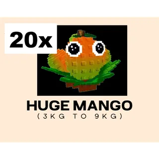 20X MANGO- 3KG TO 9KG (PLANTS VS BRAINROTS)