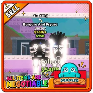 YINYANG BURGURO AND FRYURO | 1.5B/s- STEAL A BRAINROT