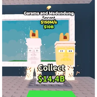 GARAMA AND MADUNDUNG| 150M/s - (STEAL A BRAINROT)