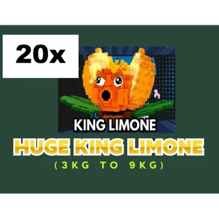 20X KING LIMONE- 3KG TO 9KG (PLANTS VS BRAINROTS)