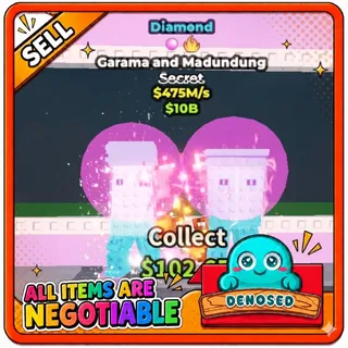 DIAMOND GARAMA AND MADUNDUNG| 475M/s - (STEAL A BRAINROT)