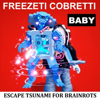 BABY FREEZETI COBRETTI- MAX LEVEL 250 (ESCAPE TSUNAMI FOR BRAINROTS)