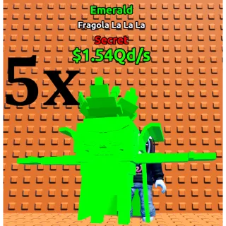 5X [ASPACK] GOLD FRAGOLA LA LA LA - 1.93Qd/S