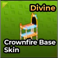 CROWNFIRE BASE SKIN- (ESCAPE TSUNAMI FOR BRAINROT)