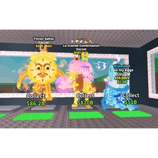 LA EASTER GRANDE BUNDLE |  ( NOO MY EGGS & LA GRANDE COMBINASION & TICTAC SAHUR) - STEAL A BRAINROT