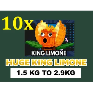 10X KING LIMONE- 1.5KG TO 2.9KG (PLANTS VS BRAINROTS)