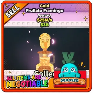 GOLD FRULLATO FRAMINGO - STEAL A BRAINROT