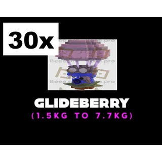 30x LIMITED PLANT GLIDEBERRY- 1.5KG to 7.7kg (PLANTS VS BRAINROTS)