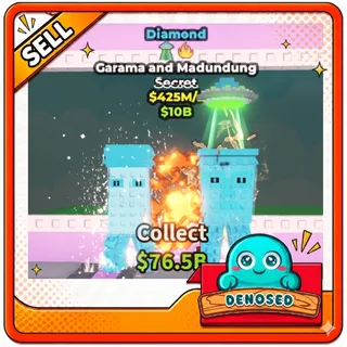 DIAMOND GARAMA AND MADUNDUNG| 425.5M/s - (STEAL A BRAINROT)
