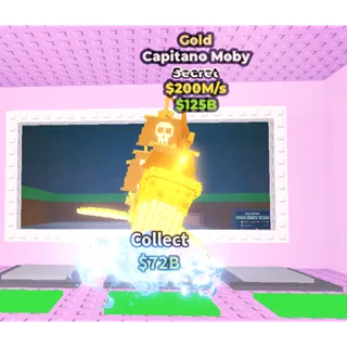 GOLD CAPITANO MOBY- (STEAL A BRAINROT)