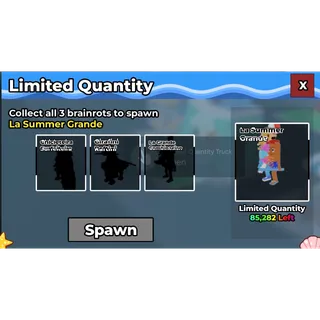 LA SUMMER GRANDE PACK- STEAL A BRAINROT