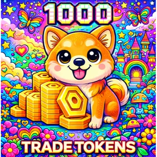 1000 TRADE TOKENS- (ESCAPE TSUNAMI FOR BRAINROT)