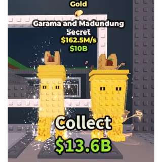 GOLD GARAMA AND MADUNDUNG| 162.5M/s - (STEAL A BRAINROT)