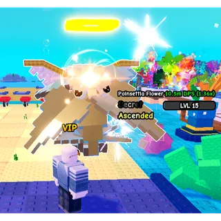 3KG TO 4KG ASCENDED POINSETTIA FLOWER | 10M+ DPS- PLANTS VS BRAINROTS/PLANTS AND BRAINROTS