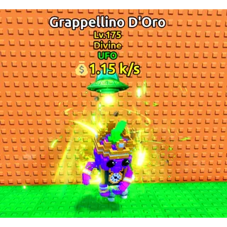 GRAPPELINO D'ORO- MAX LEVEL (ESCAPE TSUNAMI BRAINROT)