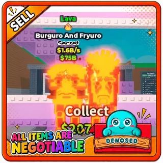 LAVA BURGURO AND FRYURO | 1.6B/s- STEAL A BRAINROT