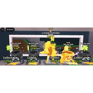 5X | NOO MY GOLD & LA GRANDE COMBINASION - STEAL A BRAINROT