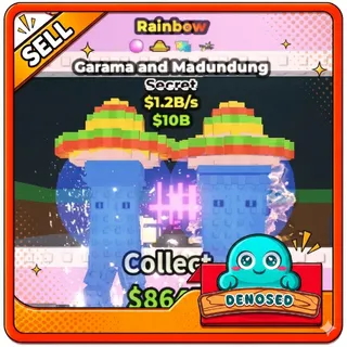 RAINBOW GARAMA AND MADUNDUNG | 1.2B/s- STEAL A BRAINROT