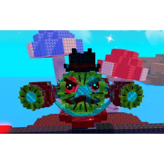 RUBY-DIAMOND KIWI CANNONEER 4KG- 1.21M DPS  (PLANT VS BRAINROT)