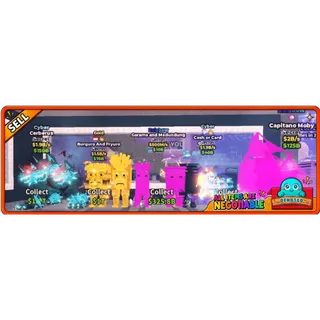 BUNDLE CHEAPSKIE NUMBER #2 (4x BRAINROTS GEN/s 1B/s+ plus a RAINBOW GARAMA AND MADUNDUNG)- STEAL A BRAINROT