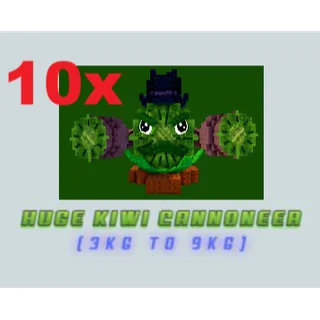10X KIWI CANNONEER 3KG TO 9KG (PLANT VS BRAINROT)