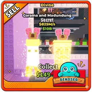 DIVINE GARAMA AND MADUNDUNG | 825M/s- STEAL A BRAINROT