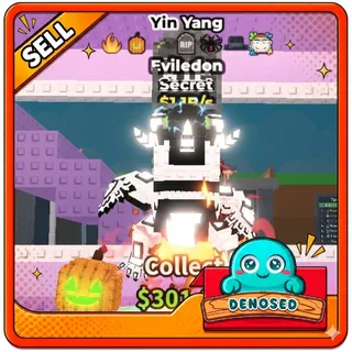 YIN YANG EVILEDON WITH 2 RARE TRAITS| 1.1B/s- STEAL A BRAINROT