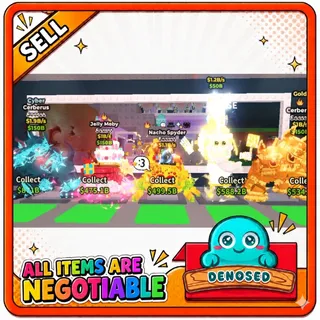 BUNDLE | GOODIES (1B/s PLUS BRAINROTS NO TACO)- STEAL A BRAINROT