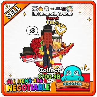 LA ROMANTIC GRANDE| 1.1B/s - STEAL A BRAINROT