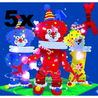 5X LOS CLOWNITOS VAMPIROSEPPIOS- (ESCAPE TSUNAMI FOR BRAINROT)