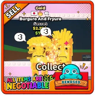 GOLD BURGURO AND FRYURO|2.2B/s- STEAL A BRAINROT
