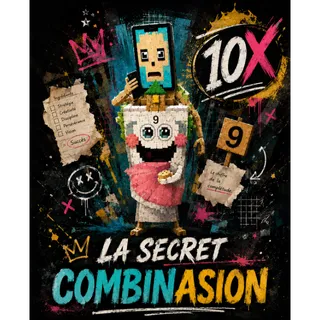10x LA SECRET COMBINASION- STEAL A BRAINROT