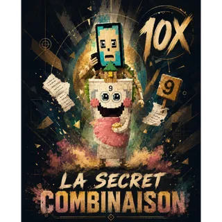 10x LA SECRET COMBINASION- STEAL A BRAINROT