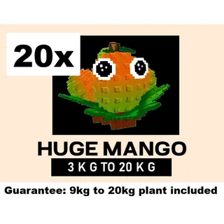 20X MANGO- 3KG TO 20KG (PLANTS VS BRAINROTS)