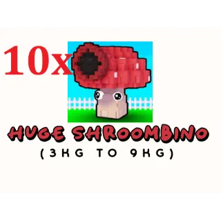 10X SHROOMBINO- 3KG TO 9KG (PLANT VS BRAINROT)