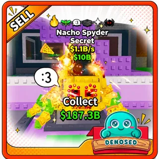 NACHO SPYDER| 1.1B/s W/ 6 TRAITS - STEAL A BRAINROT