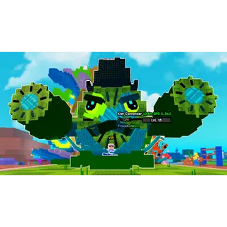 10KG SEMI-TITANIC NEON-DIAMOND KIWI CANNONEER- 10.8M DPS MAX LEVEL 15 (PLANT VS BRAINROT)