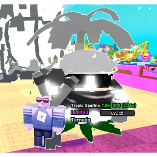 3KG TO 4KG TORNADO TROPIC SPARINO | 7M+ DPS- PLANTS VS BRAINROTS/PLANTS AND BRAINROTS