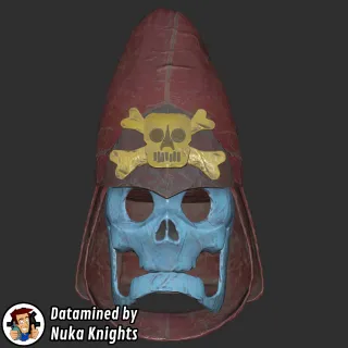 Fasnacht Glowing Skull Mask