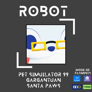 PET SIMULATOR 99 - GARGANTUAN SANTA PAWS