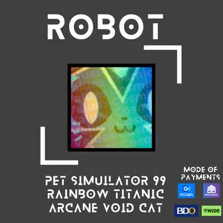 RAINBOW TITANIC ARCANE VOID CAT