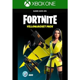 The Yellowjacket Pack + 600 V-Bucks Xbox Code