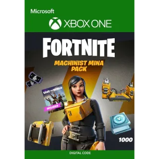 FORTNITE - MACHINIST MINA PACK XBOX ONE (UK)