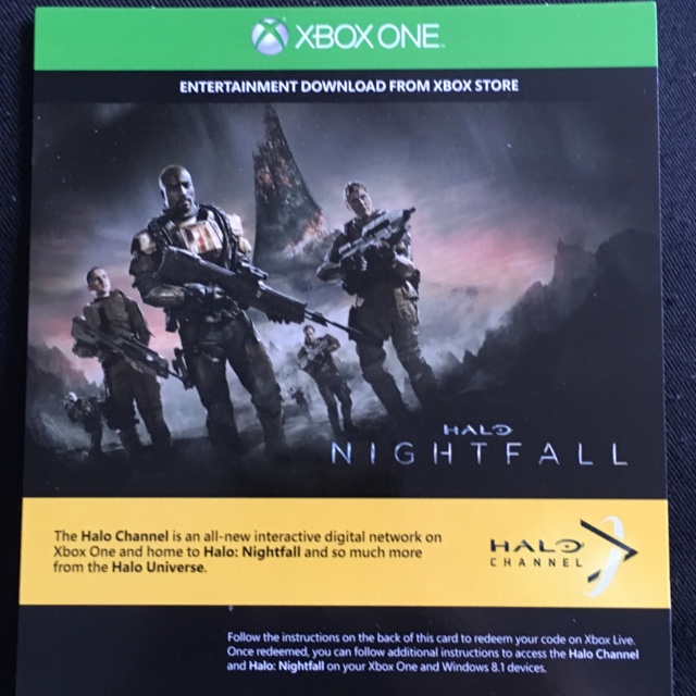 Halo Nightfall download code - Digital Movies - Gameflip