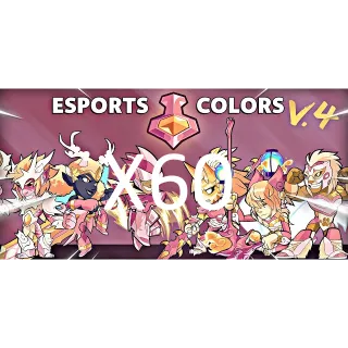 esports colors v4 X60