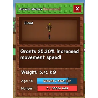 Unicycle Monkey+ Unicycle Monkey