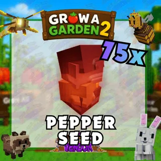 75x Ghost Pepper Seed| Grow a Garden 2