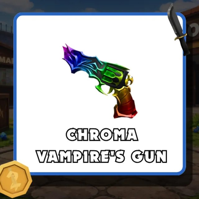 Chroma Vampire s Gun MM2 Murder Mystery 2 Game Item Gameflip