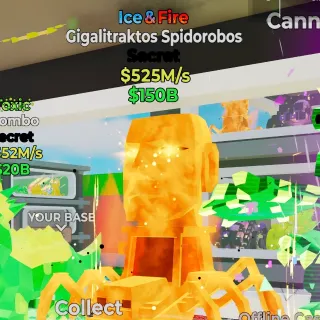 Ice & Fire Spider 525m/s