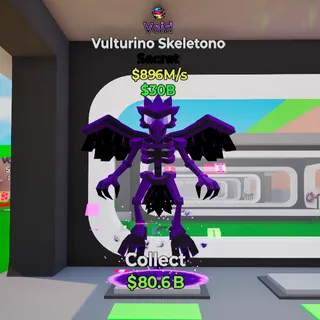 896M/s VOID Vulturino Skeletono w/ Glitch trait
